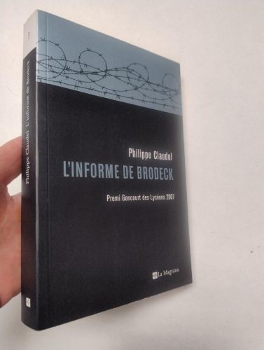 Portada del libro de L'informe de Brodeck