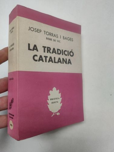 Portada del libro de La tradició catalana