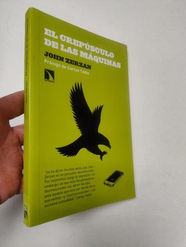 Portada del libro de El crepúsculo de las máquinas