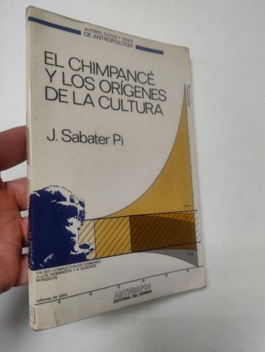 Portada del libro de El chimpancé y los orígenes de la cultura