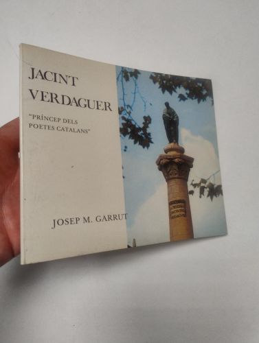 Portada del libro de Jacint Verdaguer. Príncep dels poetes catalans