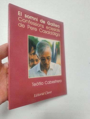 Portada del libro de El somni de Galilea