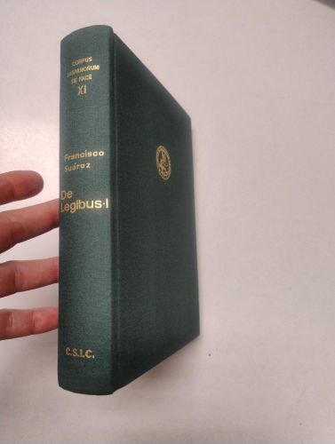 Portada del libro de De Legibus I. De natura legis