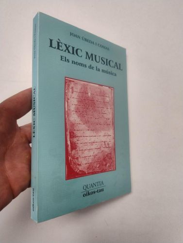Portada del libro de Léxic musical