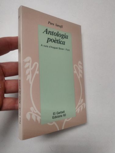 Portada del libro de Antologia poètica