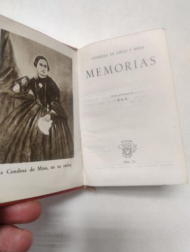 Portada del libro de Memorias