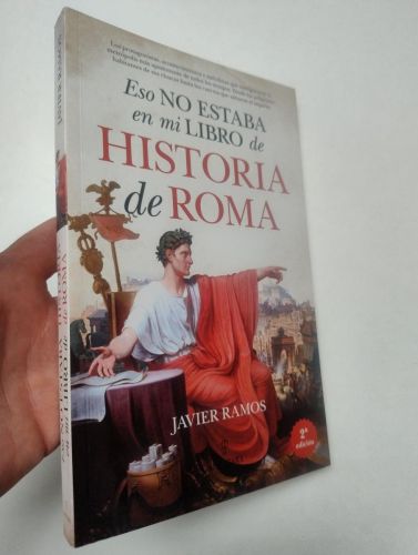 Portada del libro de Eso no estaba en mi libro de Historia de Roma