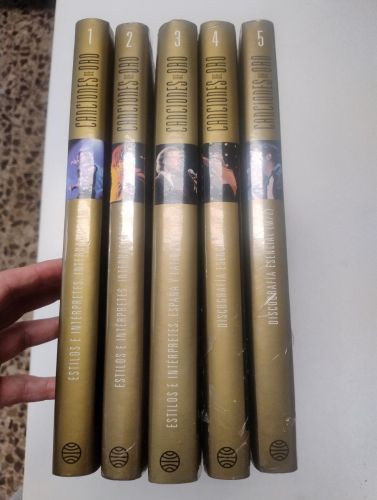 Portada del libro de Canciones de oro (5 tomos)