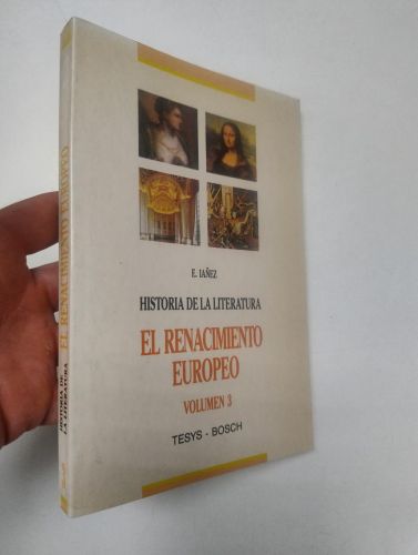 Portada del libro de Historia de la Literatura Universal. Volumen 3. El Renacimiento europeo