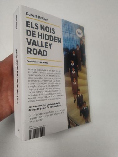 Portada del libro de Els nois de Hidden Valley Road