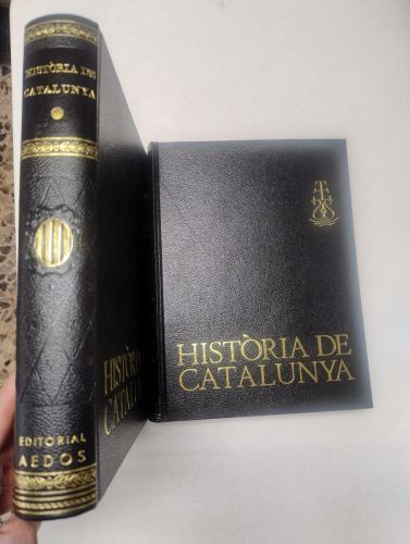 Portada del libro de Història de Catalunya (2 vols.)