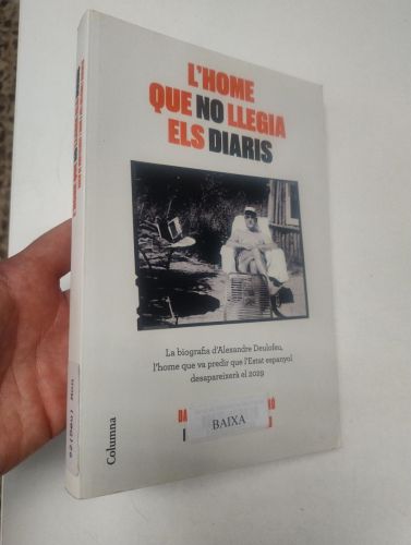 Portada del libro de L'home que no llegia els diaris