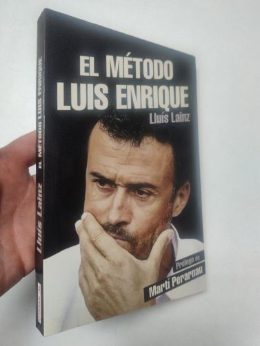 Portada del libro de El método Luis Enrique