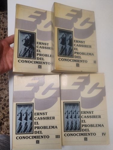 Portada del libro de El problema del conocimiento (4 tomos)