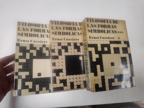 Portada del libro de Filosofia de las formas simbolicas (3 tomos)