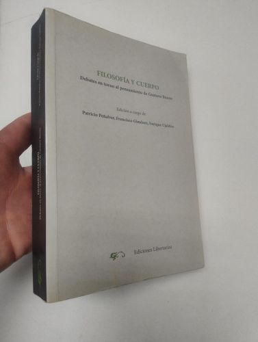 Portada del libro de Filosofía y cuerpo. Debates en torno al pensamiento de Gustavo Bueno