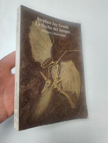 Portada del libro de La flecha del tiempo