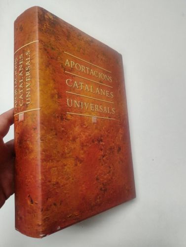 Portada del libro de Aportacions catalanes universals