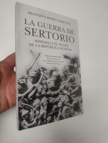 Portada del libro de La guerra de Sertorio