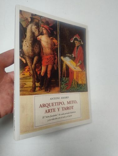 Portada del libro de Arquetipo, mito, arte y tarot