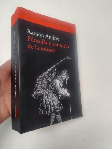 Portada del libro de Filosofía y consuelo de la música