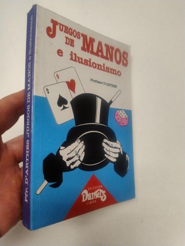Portada del libro de Juegos de manos e ilusionismo