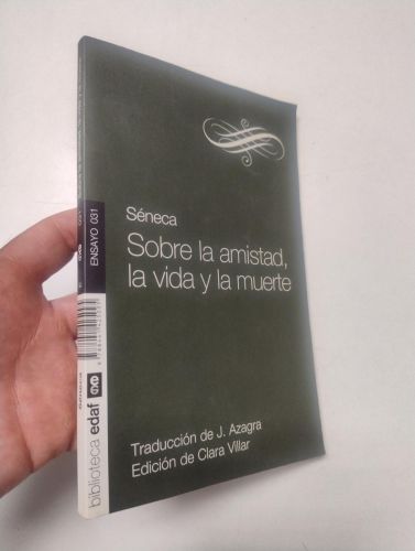 Portada del libro de Sobre la amistad, la vida y la muerte