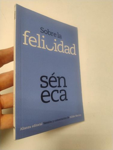 Portada del libro de Sobre la felicidad