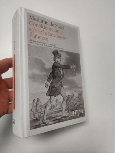 Portada del libro de Consideraciones sobre la Revolución francesa