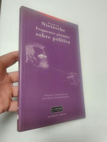 Portada del libro de Fragmentos póstumos sobre política