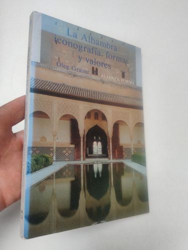 Portada del libro de La Alhambra: iconografía, formas y valores