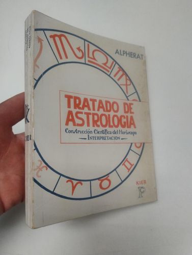 Portada del libro de Tratado de astrología