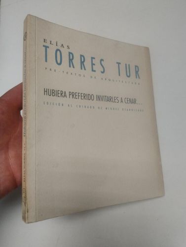 Portada del libro de  Hubiera preferido invitarles a cenar