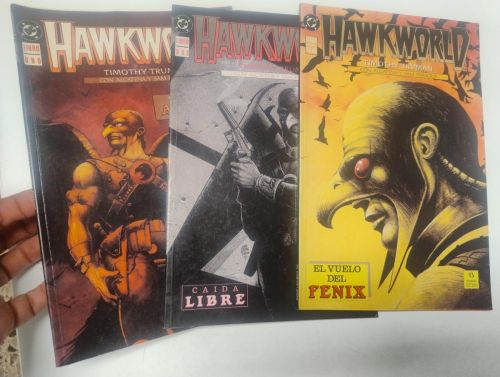Portada del libro de Hawkworld (3 tomos. Obra completa)
