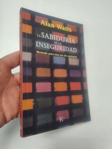 Portada del libro de La sabiduría de la inseguridad