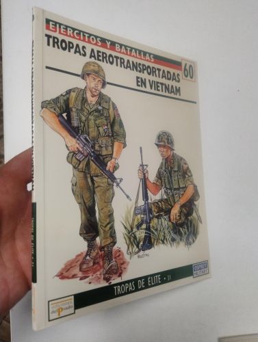Portada del libro de Tropas aerotransportadas en Vietnam. Ejércitos y batallas, 60