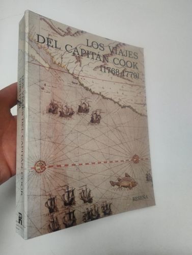 Portada del libro de Los Viajes del capitán Cook (1768-1779)