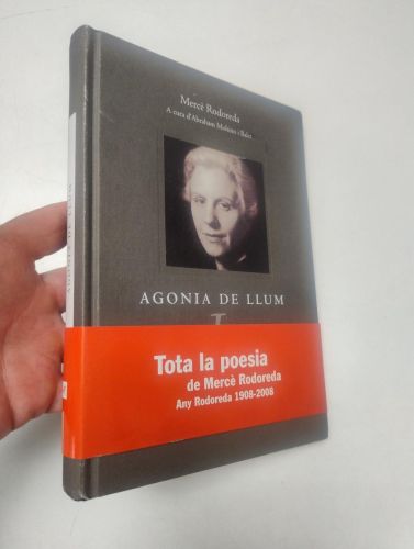 Portada del libro de Agonia de llum