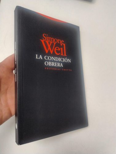 Portada del libro de La condición obrera