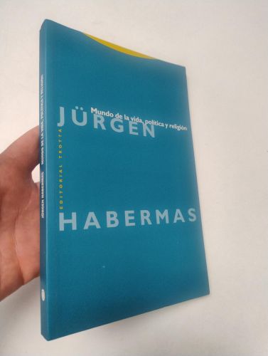 Portada del libro de Mundo de la vida, política y religión