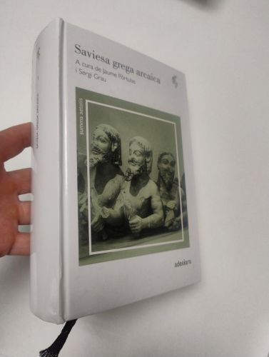 Portada del libro de Saviesa grega arcaica