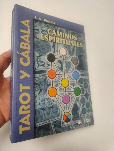 Portada del libro de Tarot y cábala. Caminos espirituales