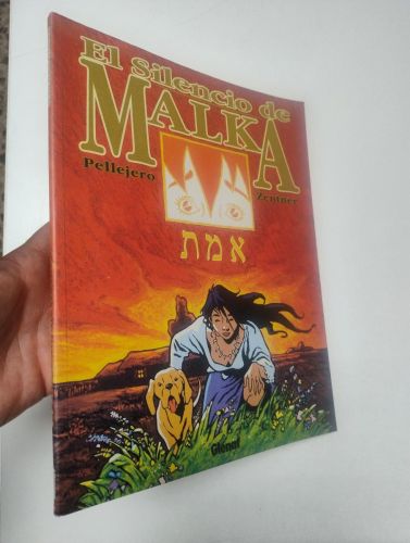 Portada del libro de El silencio de Malika