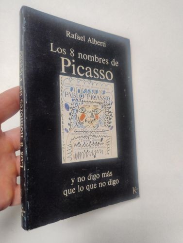 Portada del libro de Los ocho nombres de Picasso