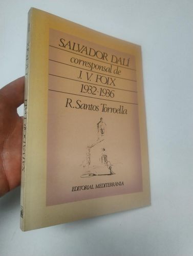 Portada del libro de Salvador Dalí corresponsal de J.V. Foix 1932-1936