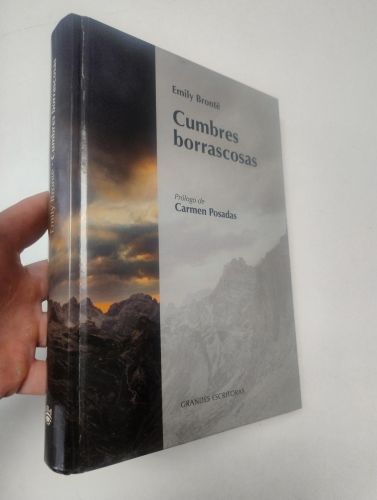 Portada del libro de Cumbres borrascosas