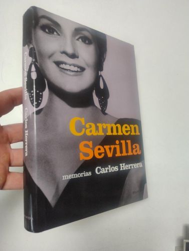 Portada del libro de Carmen Sevilla. Memorias