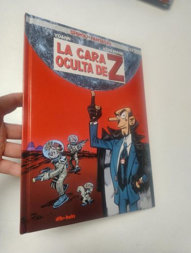 Portada del libro de Spirou y Fantasio 52. La cara oculta de Z