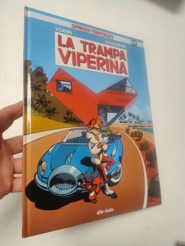 Portada del libro de Spirou y Fantasio 53. La trampa viperina