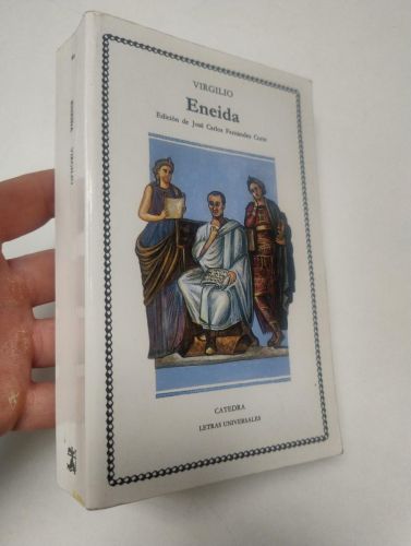 Portada del libro de Eneida (Cátedra, 2003)